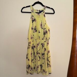 Floral Yellow Dress